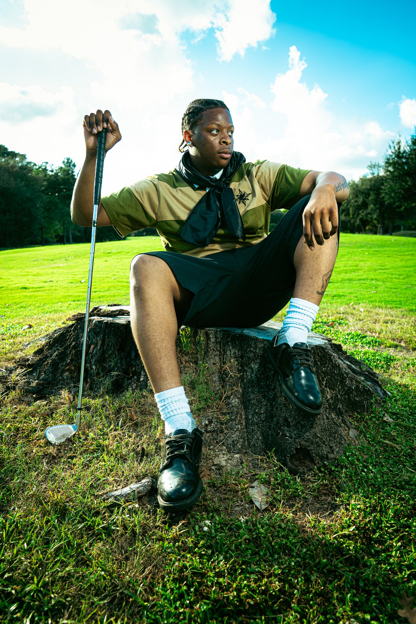 "Noum classic polo" Green